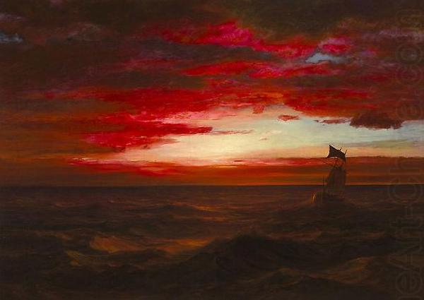 Marine Sunset, Frederic Edwin Church